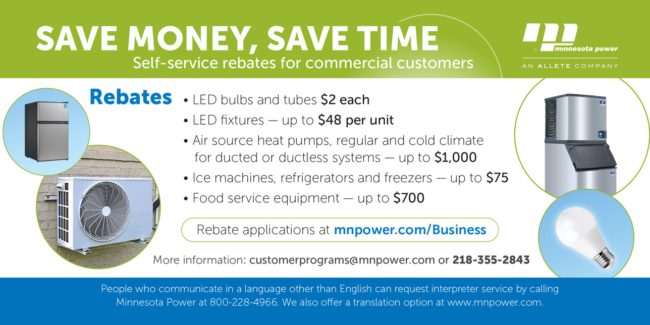 Save money, save time. Self-service rebates for commercial customers.