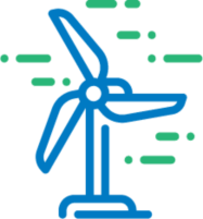 Environment Energy Carbon Fan Icon