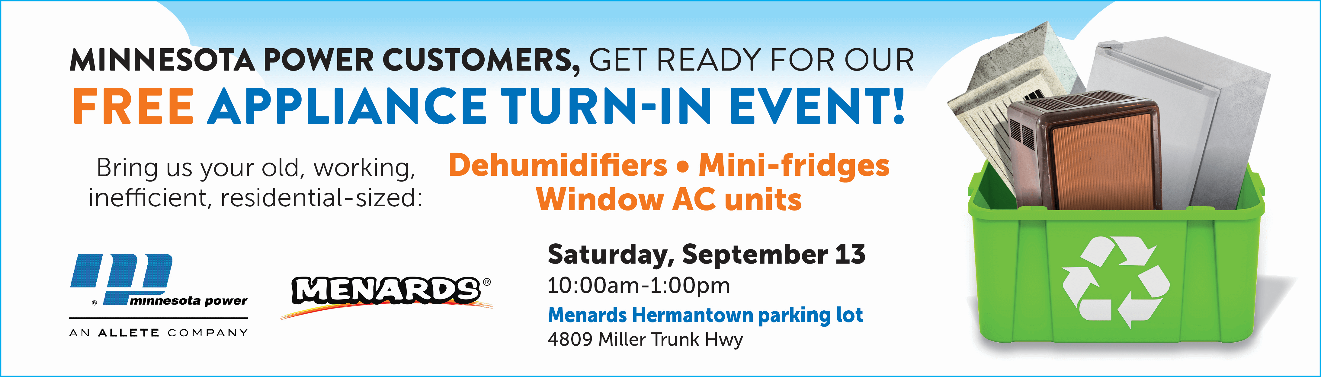 Appliance Recycling Event